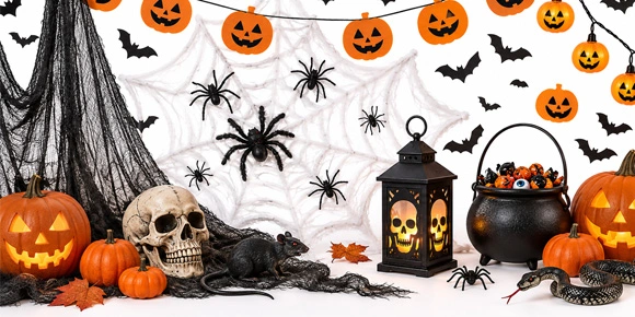 Halloween výzdoba a dekorácie